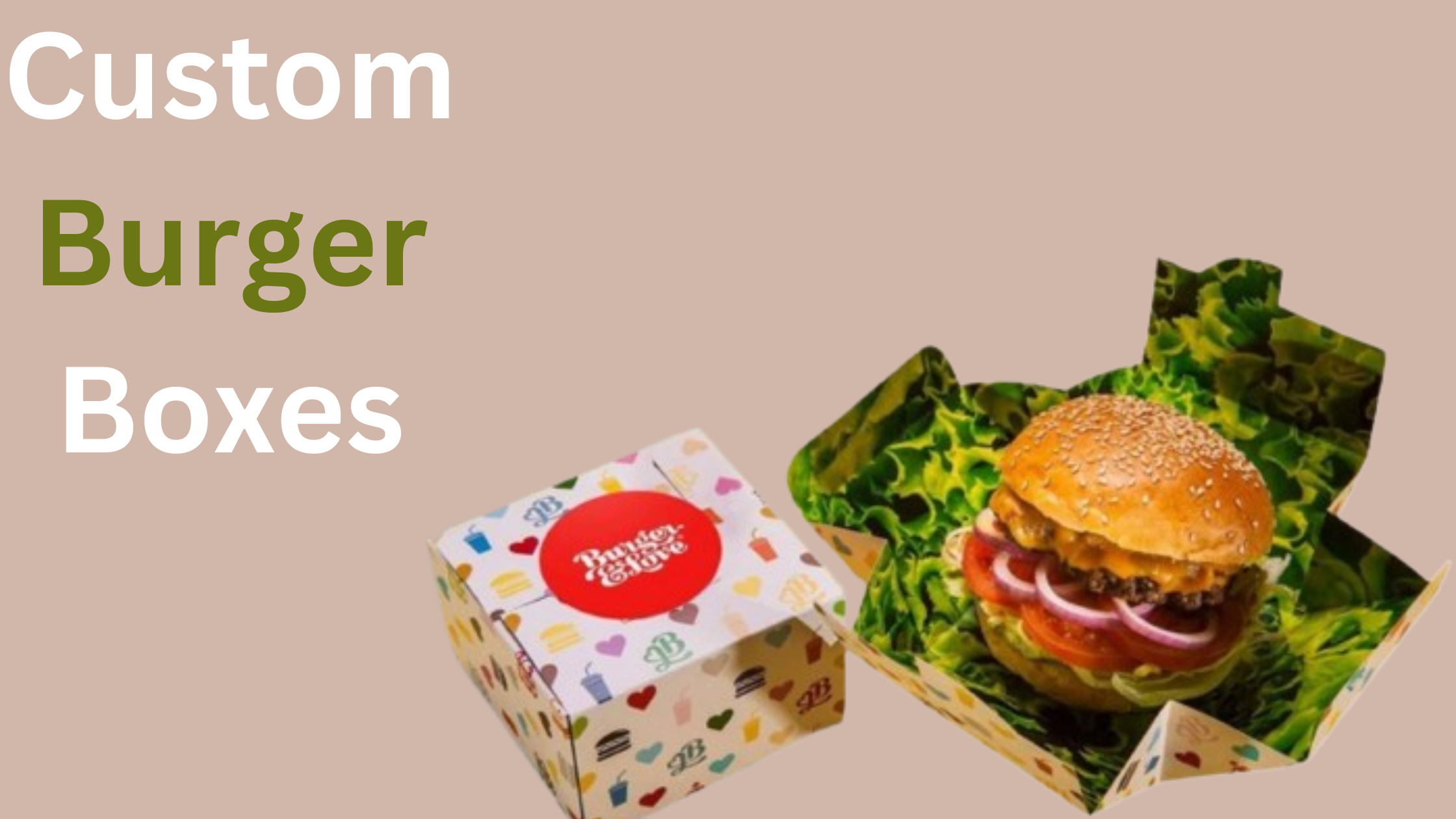 Custom Burger Boxes