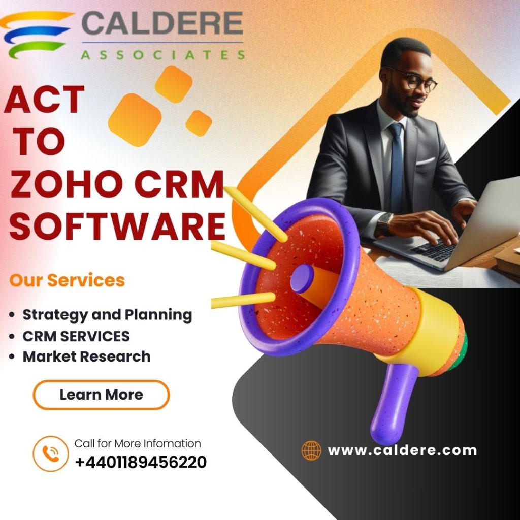 Act To Zoho Crm Software