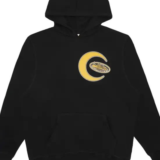 Corteiz Crescent Hoodie Black