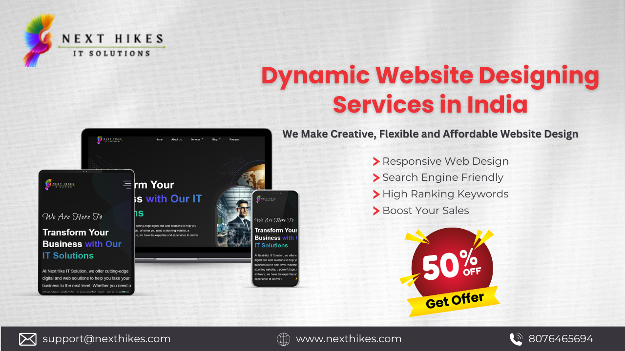 Dynamic Website Designing Services