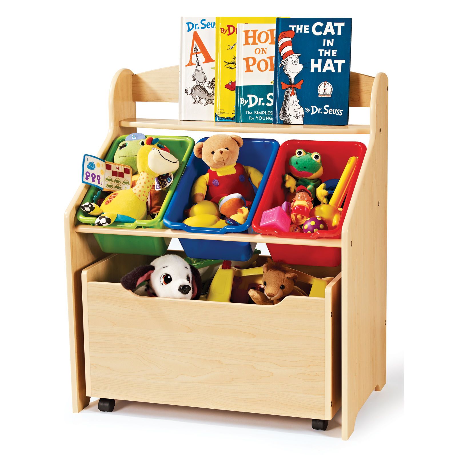 Large Wooden Toy Box