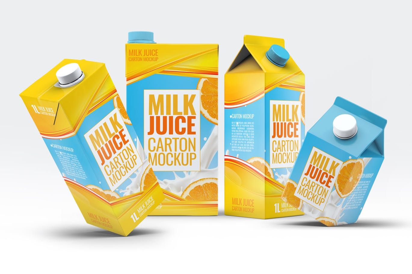 custom juice cartons