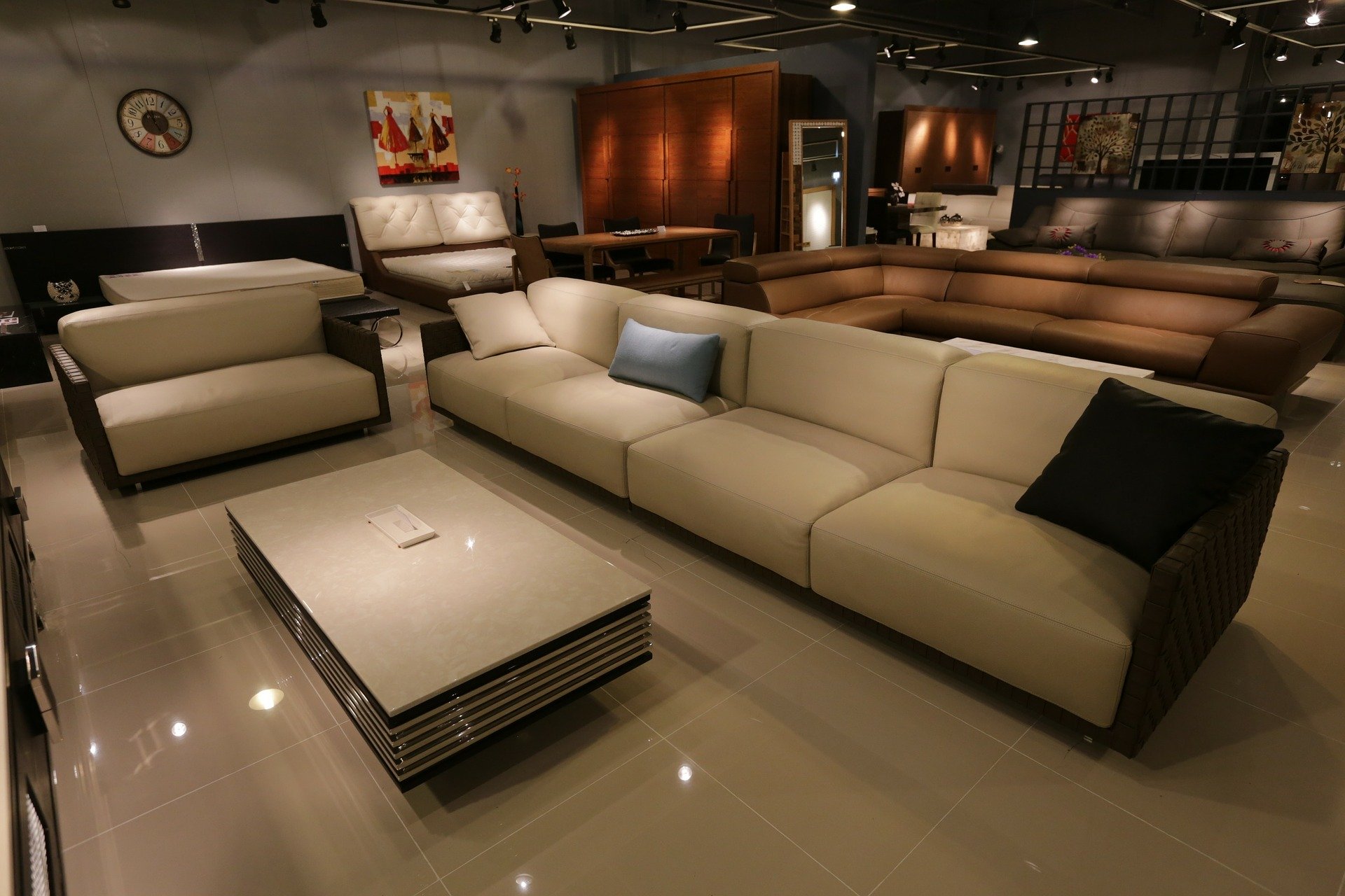 "Luxurious sofa upholstery options in Dubai showcasing a variety of fabrics, colors, and patterns, reflecting modern and elegant interior design trends."