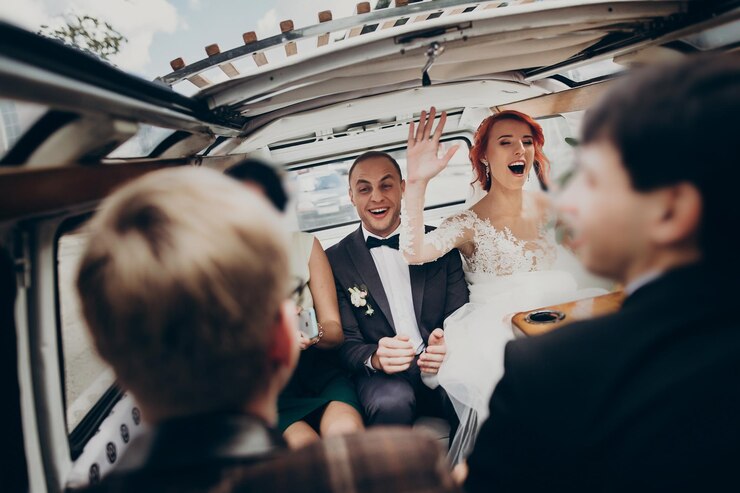 wedding limo service in Arlington