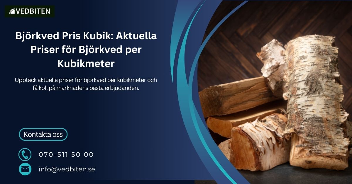 björkved per kubik