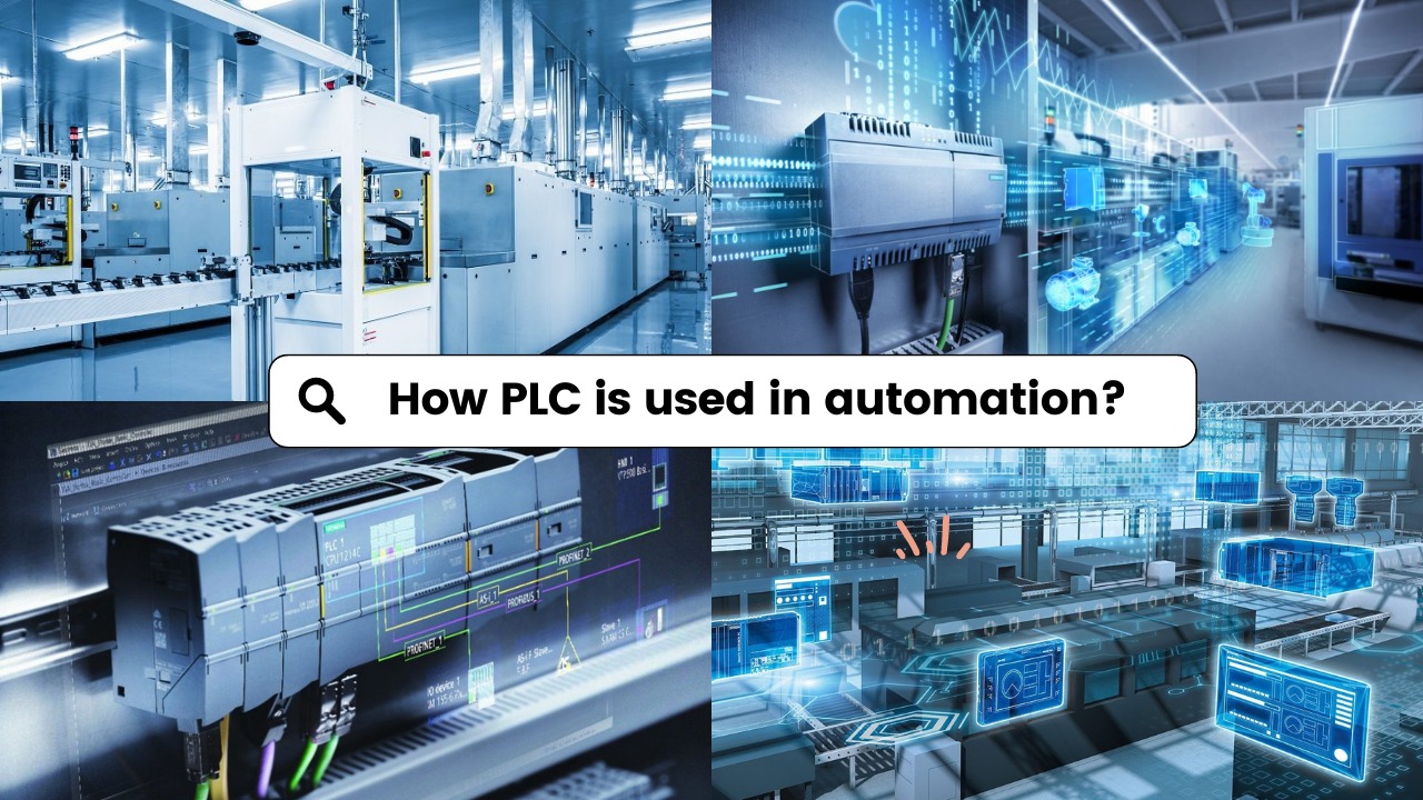 How PLC is used in automation?