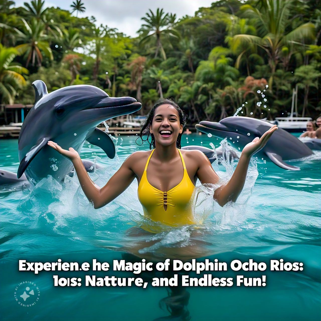 "Experience the Magic of Dolphin Cove Ocho Rios: Dolphins, Nature, and Endless Fun!"