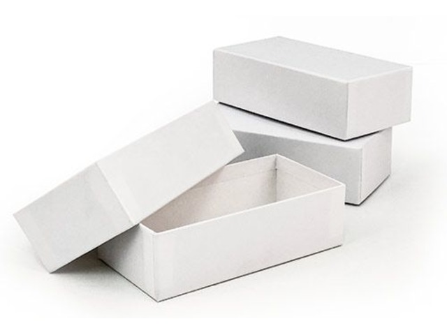 Bulk custom white box packaging