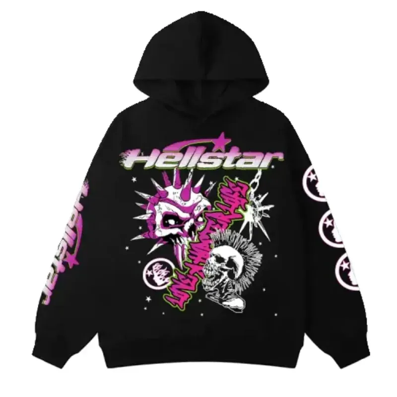 Hellstar Hoodie is a bold cutting-edge piece that merges